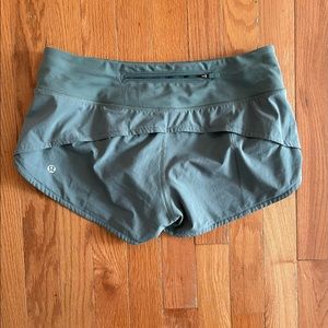 Sage Green Lululemon Shorts